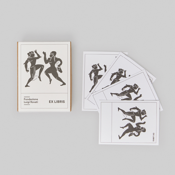 Ex libris Coppia di danzatori