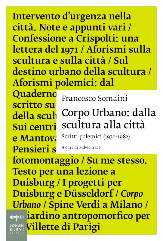 Corpo Urbano: dalla scultura alla città