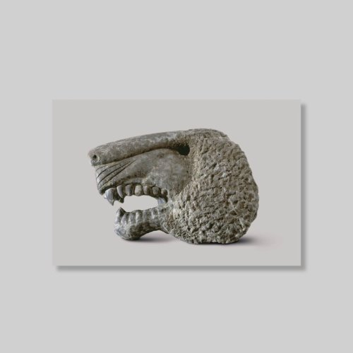 Diego Giacometti Postcard (Lion Head)