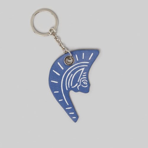 Blue Cernuschi Warrior keychain